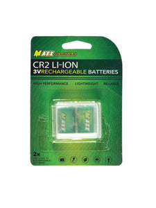 CR2 3V Rechargeable Batteries (2 Pack)